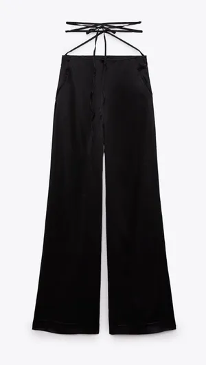 Zara Satin Pants thumbnail 2