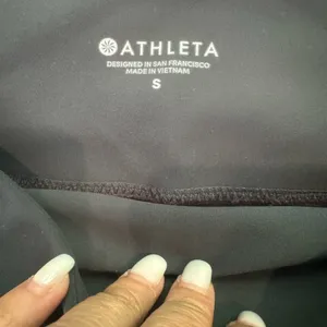 ATHLETA Stellar Crop Pant Charcoal Gray Size Small‎ thumbnail 6
