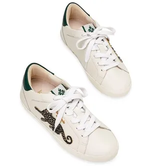 NEW Kate Spade Ace Leopard Lace-Up Low Top Sneakers w/Extra Shoe Lace, Size 11 thumbnail 16