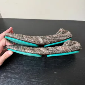 Tieks by Gavrieli Razzle Dazzle Multicolor Woven Metallic Ballet Flats Shoes 9 thumbnail 5