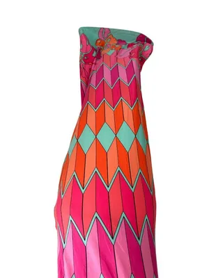 ANALILI Strapless Tie Back Column Maxi Dress Size XS thumbnail 6