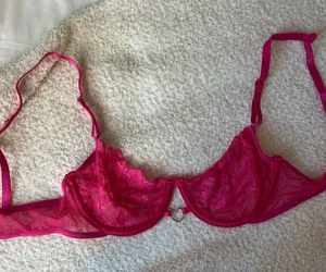 SheIn Hot Pink Bralette thumbnail 1