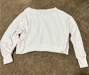 Hollister Off-The-Shoulder Top White thumbnail 1