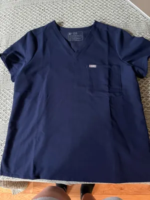 Figs Scrub Set- Navy thumbnail 1