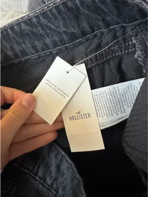 Hollister Low-Rise Black Jeans thumbnail 3