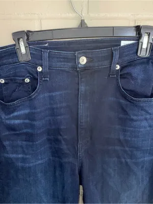 NWT rag & bone Nina straight high dark rise jeans 34 thumbnail 7