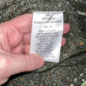 Nice Vintage Y2K Woolrich Ramie Cotton & Wool Sweater! thumbnail 8