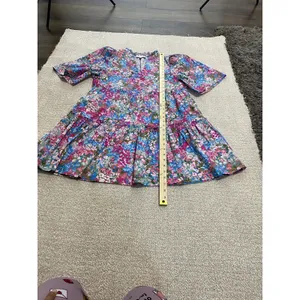 Sugarlips Women’s Floral Shift Dress With Split Neck Size XS thumbnail 11