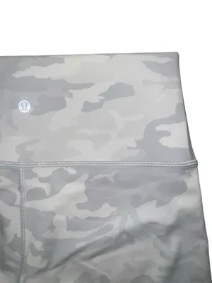 lululemon athletica Wunder Under Light Gray Camo High-Rise Tights/Leggings 25” 6 thumbnail 3