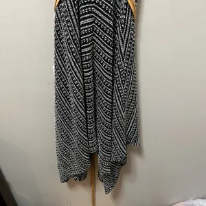 Boho Midi Dress Flowy Handkerchief Dress Hem Festival Vibes Earthy Tones 0 Small thumbnail 10