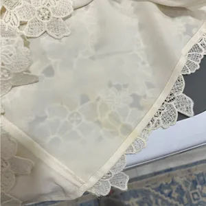 LOFT Embroidered Floral Lace Shift Dress‎ 6 Bridal LWD Wedding Ivory Cream NWT thumbnail 7