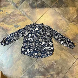 Lush Women’s Small Floral Blouse with Chocker thumbnail 3