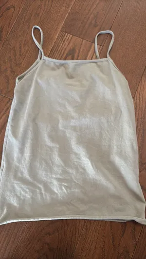 Brandy Melville Amara Tank Top Sage Green thumbnail 3