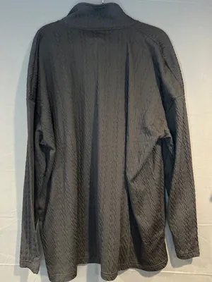 Marleylilly 2XL/3XL Cable Knit Popover Pullover Black Monogram NWT Plus Size thumbnail 6