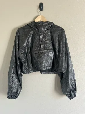 EUC Free People Diamond Back Reflective Jacket XS thumbnail 3