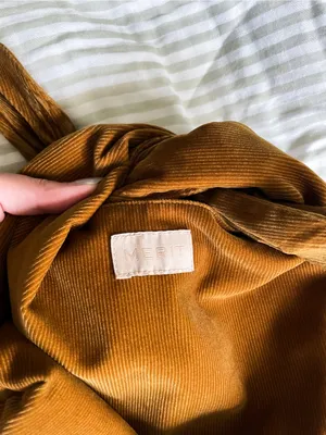 Merit Skincare Makeup Tie Knot Cosmetics Small Corduroy Bag thumbnail 4
