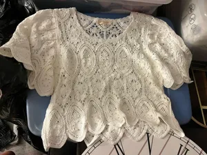 Lace top White thumbnail 1