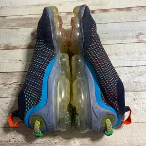 Nike Air VaporMax 2020 Flyknit Women's Size 8 Dark Blue Comfort Lightweight thumbnail 8