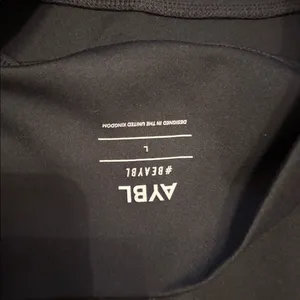 ABYL Core High-Rise Full Length Leggings in Black large thumbnail 2