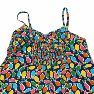 Compania Fantastica Cotton Poplin Swimming With The Fish Sleeveless Dress Large thumbnail 6
