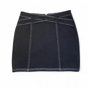NWT TWIIN x Evil Twin Depart Faded Black Denim Micro Mini Skirt — SMALL thumbnail 3