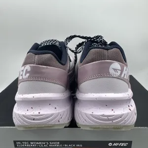 Hi-Tec Women Trail Shoe Size 8.5 Breathable Mesh Lining, Lace Up, Lilac, Purple thumbnail 4