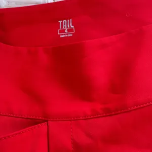 Tail Red Athletic Skort Size 4 Golf Tennis Built In Shorts Stretch thumbnail 2