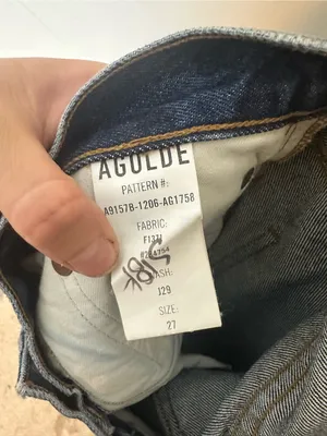 NWOT Agolde Fran high waist jean 27 thumbnail 5