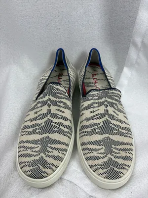 Rothy’s Maritime Tiger Sneakers - size 8 Good Condition thumbnail 3