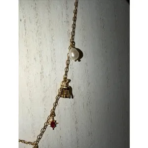 anthropologie‎ Festive Icon Charm Necklace thumbnail 3