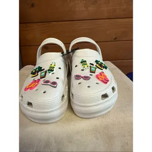 No Brand Womans Clogs/Slides white Sz 10 NWOT thumbnail 6