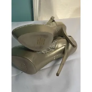 Baker heels Karrie Gold/Glitter Size 7.5 BinC‎ Gold thumbnail 9