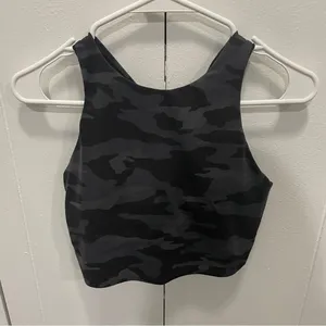 Athleta Grey Camo Conscious Crop Printed A - C thumbnail 3