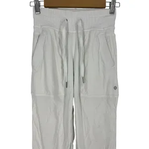 Lululemon Dance Studio Pant III Lined White Mid Rise Size 0 30" Inseam thumbnail 4