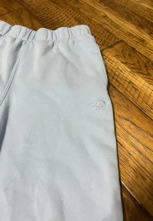 Hollister Baby Blue Fleece Dad Sweatpants thumbnail 2