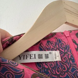Yifei Stunning Pink Cap Sleeve Traditional Asian‎ Inspired Dress thumbnail 3