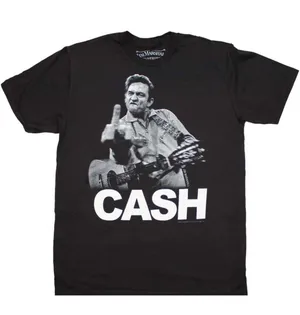 Johnny Cash Western Graphic Tshirt thumbnail 1