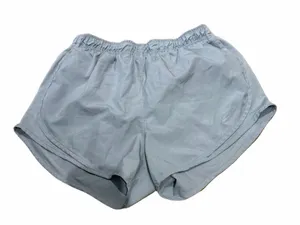 Nike Women's Pale Gray Athletic Running Shorts thumbnail 1