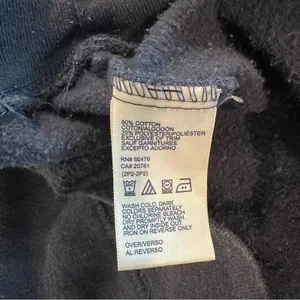 Vintage Tommy Hilfiger Womens Sweatshirt Pullover Made in USA Navy Blue Size‎ S thumbnail 9