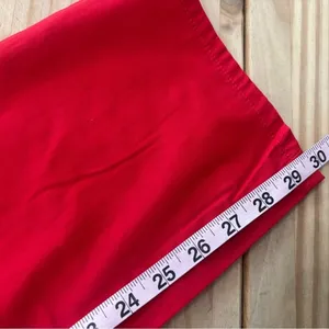Dickies Medical Scrub Pants XXS Red Elastic Waist Cargo‎ Utility Trousers 86106 thumbnail 9