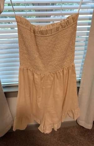 Tan Princess Polly Romper thumbnail 1