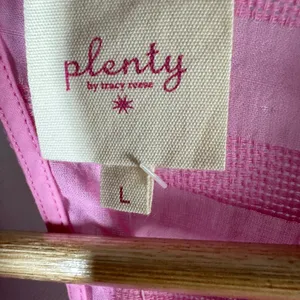 Anthropologie Plenty by Tracy Reese Embroidered Babydoll Blouse Large thumbnail 4
