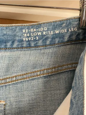 J.Crew Light Wash Low Rise Distressed Wide-Leg Jeans. Size: 28 90’s Skater thumbnail 5
