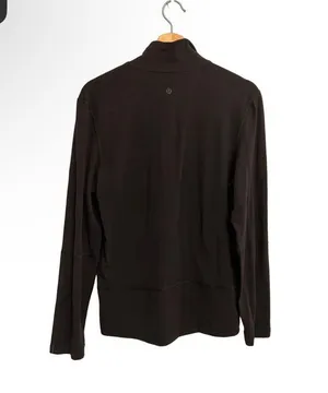 Classic Activewear 1/4 Zip Pullover Black Medium thumbnail 4