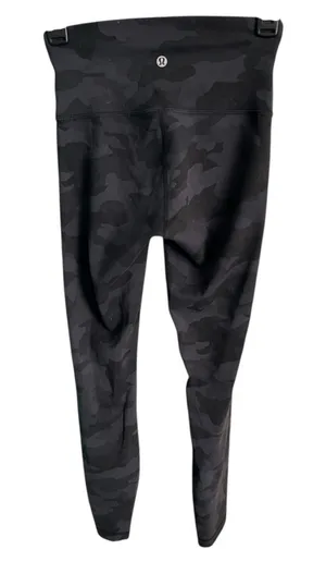 🖤 Lululemon Align High-Rise Leggings – Black Camo | Size 4 🖤 thumbnail 1