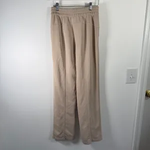 Lululemon Softstreme High Rise Relaxed Straight Leg Pant Beige Tan READ Womens 4 thumbnail 6