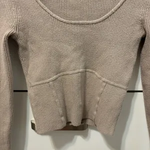 Abercrombie & Fitch Scoopneck Corset Sweater thumbnail 6