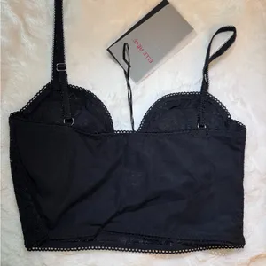 Elle Reve Kiss Corset Top Black NWT‎ Size XL thumbnail 2