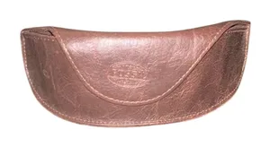 FOSSIL Brown Leather sunglasses with Sunglasses Case thumbnail 1
