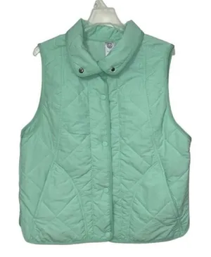 Te verde Quilted Green Lightweight
Vest(Size Small) Green thumbnail 1